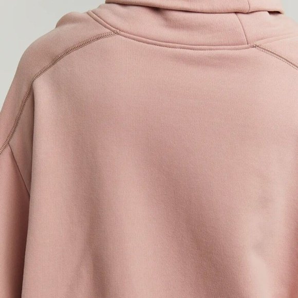 LIT Active Whisper Oversized Turtleneck Sweatshirt pink size M . B052-53 - Picture 6 of 8